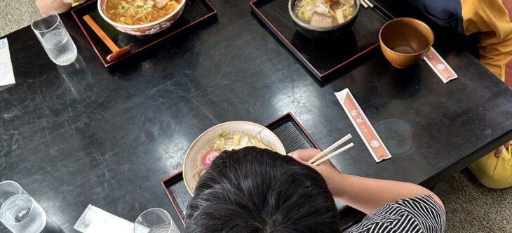 10月1日 「麺通館」 さんへ外食体験に行きました🍴✨