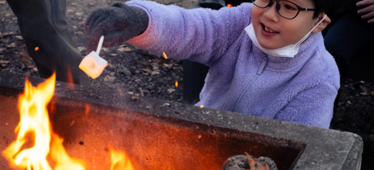 🍠焼き芋＆焼きマシュマロ体験を行いました🔥